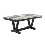 Panda Marble Dining Table