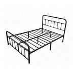 Full Size Metal Bed Frame with Headboard