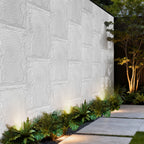 3D Faux Stone Wall Panels, 8 PCS PU Wainscoting Panel