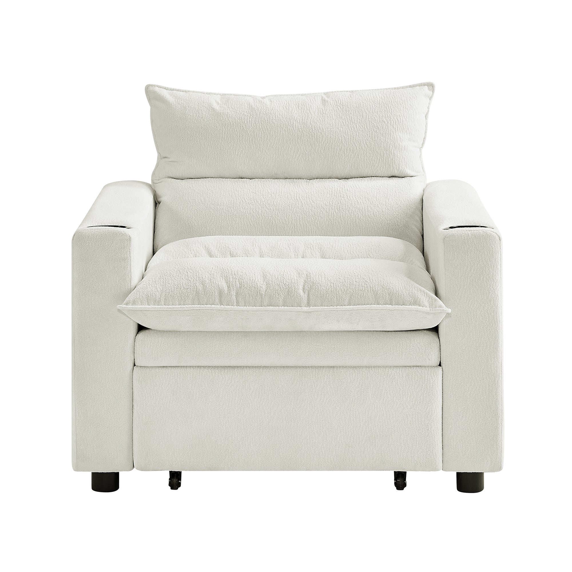 Sleeper Sofa Chair Bed, Convertible Sofa Chair 3-in-1
