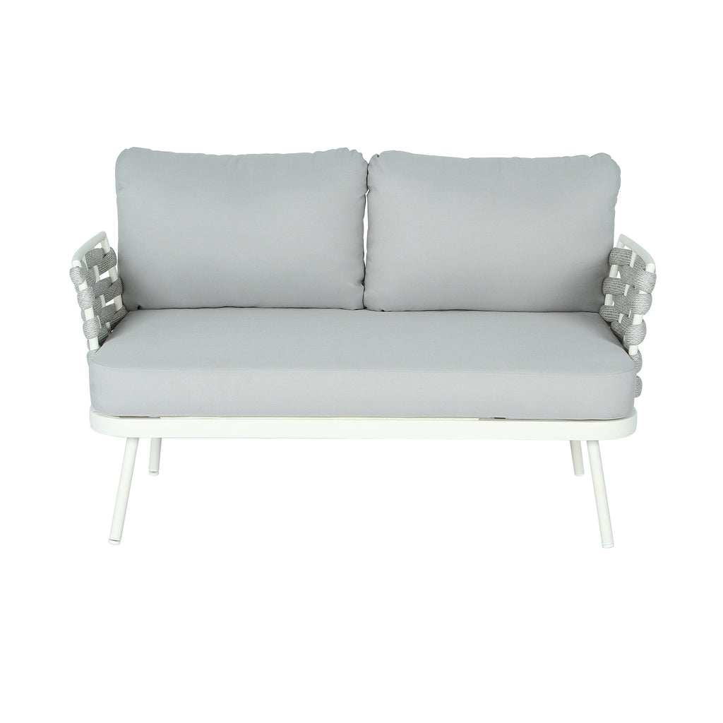 Mariano Steel 4-Pieces Conversation Set