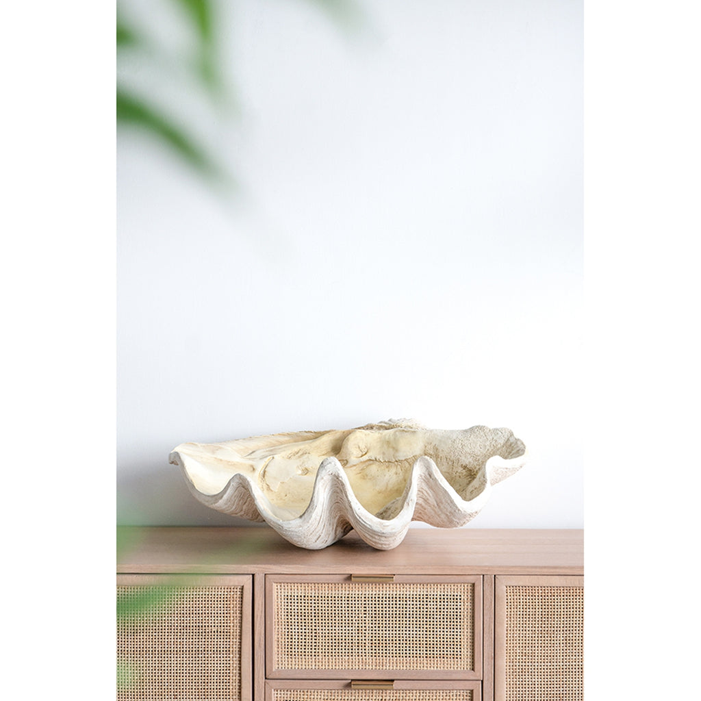 Large Clam Shell Accent