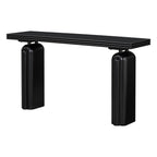 U_STYLE Chic Acacia Veneer Console Table