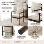 Mid-Century Modern Dining Chairs Set of 2