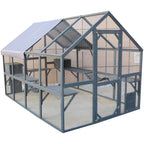 Wooden Cat Catio Large Outdoor Enclosure