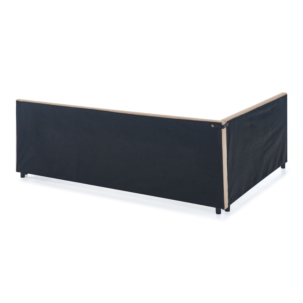Queen Size Upholstered Tufted Bed Frame