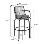 Outdoor Patio Bar Stools Set of 2