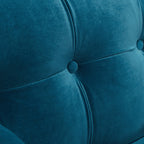 Jack 84" Modern Tuxedo Tufted Sofa, Satin