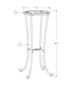 Contemporary Round Accent Table