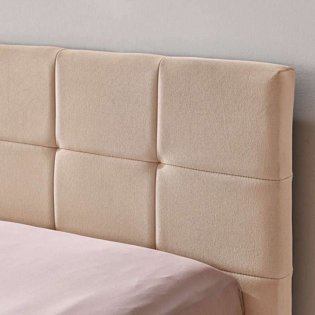 Full Size Upholstered Tufted Bed Frame