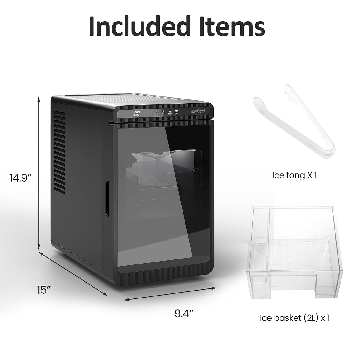 Compact Countertop Ice Maker