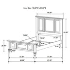 Chelema Eastern King Panel Bed