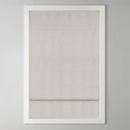 Basketweave Room Darkening Cordless Roman Shade
