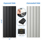 Galvanized Metal Roof Panels - 61 Inch, 15 Pack