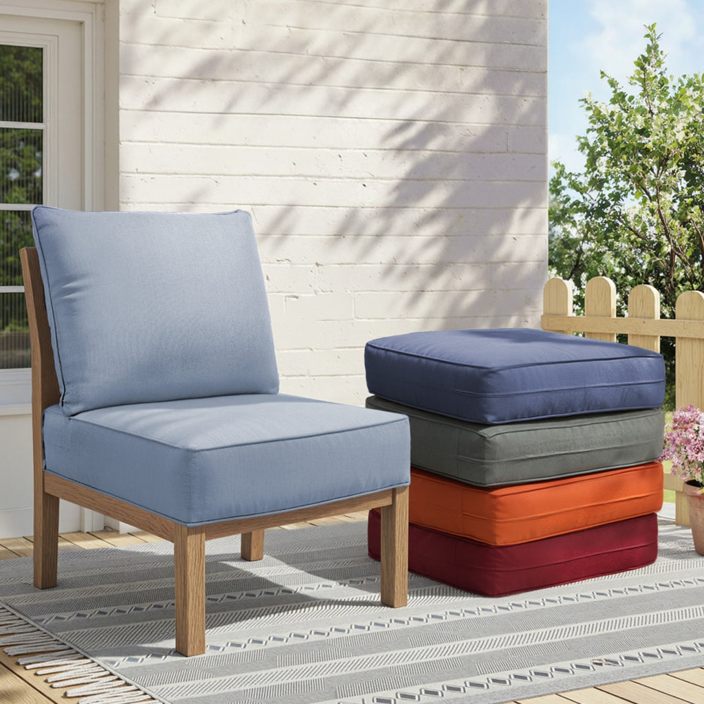 6 Inch Thicker Outdoor Chair Cushion Set