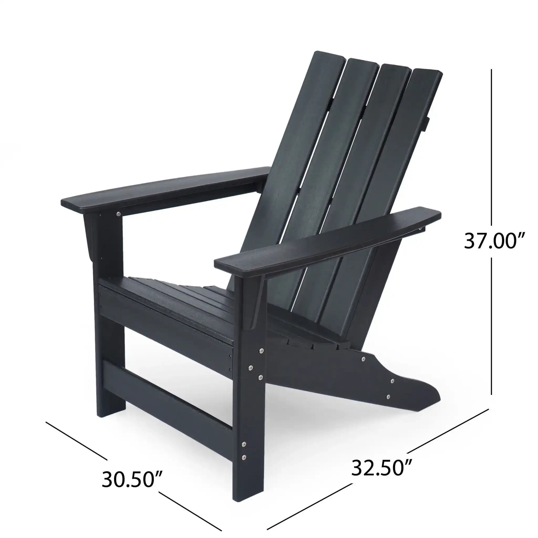 Enigmara Outdoor High Density Resin Adirondack Chair