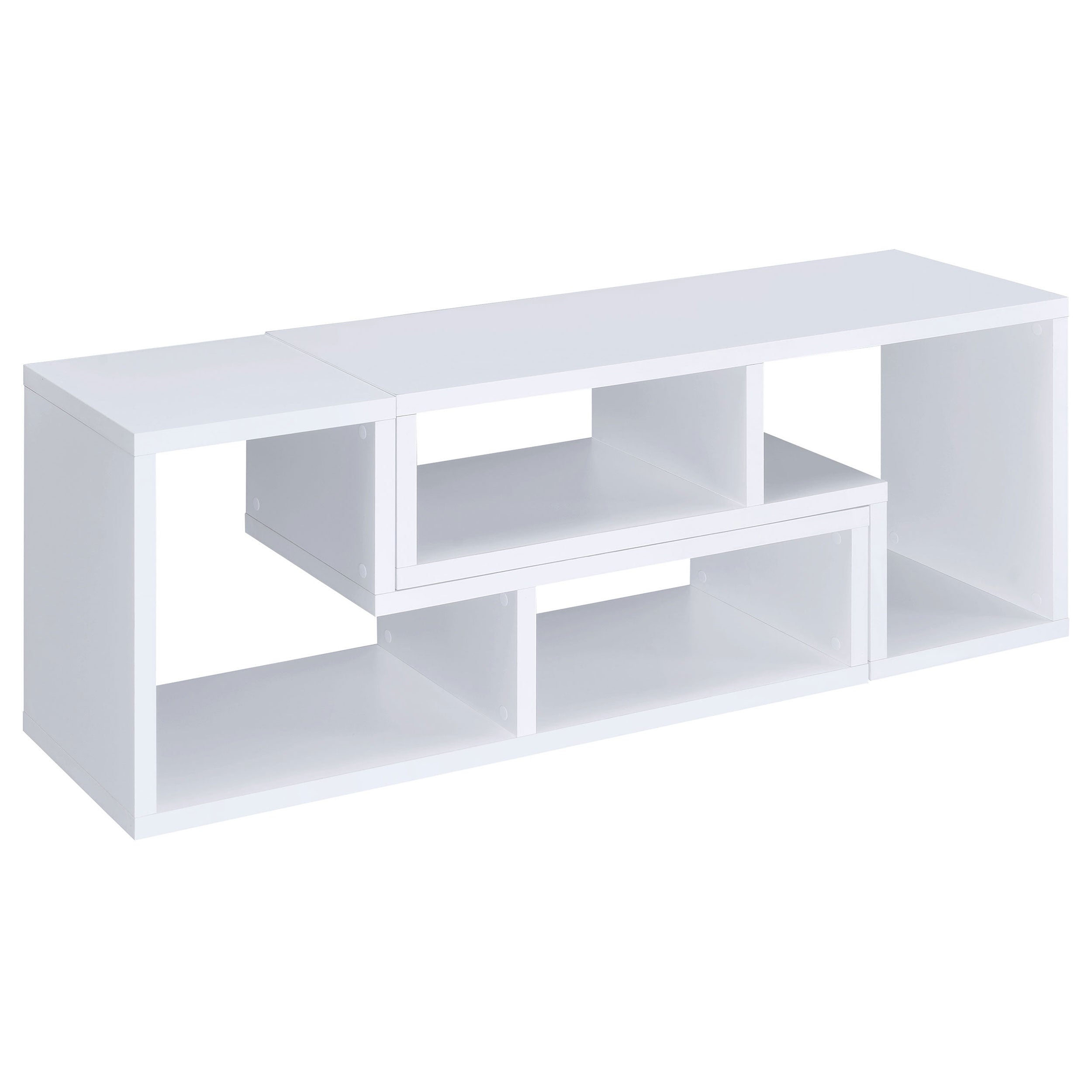 White Convertible Bookcase