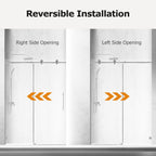 Frameless Single Sliding Soft-Close Shower Doors