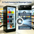 5.7 Cu.Ft Commercial Beverage Cooler