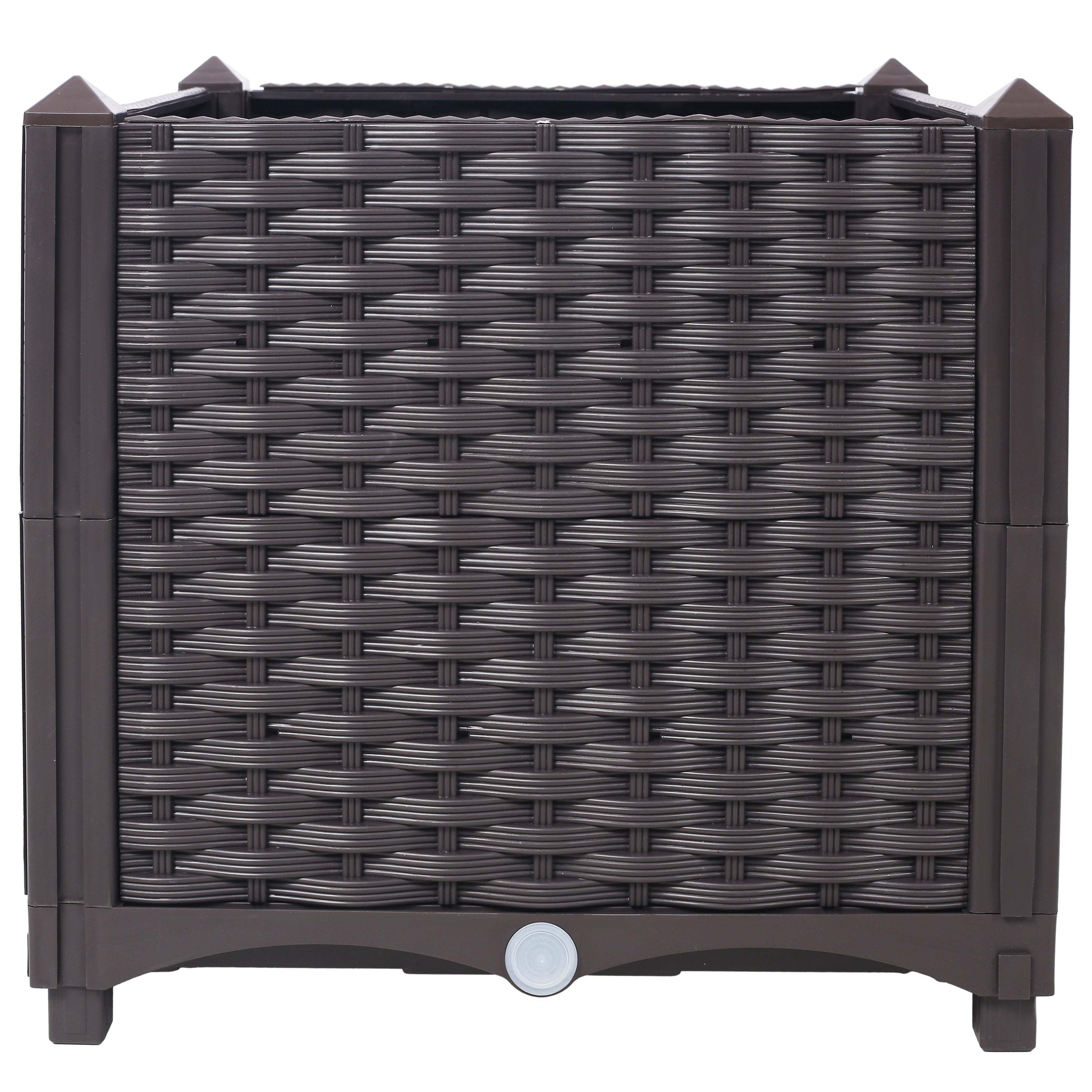 Deep Raised Garden Bed Plastic Planter Boxes