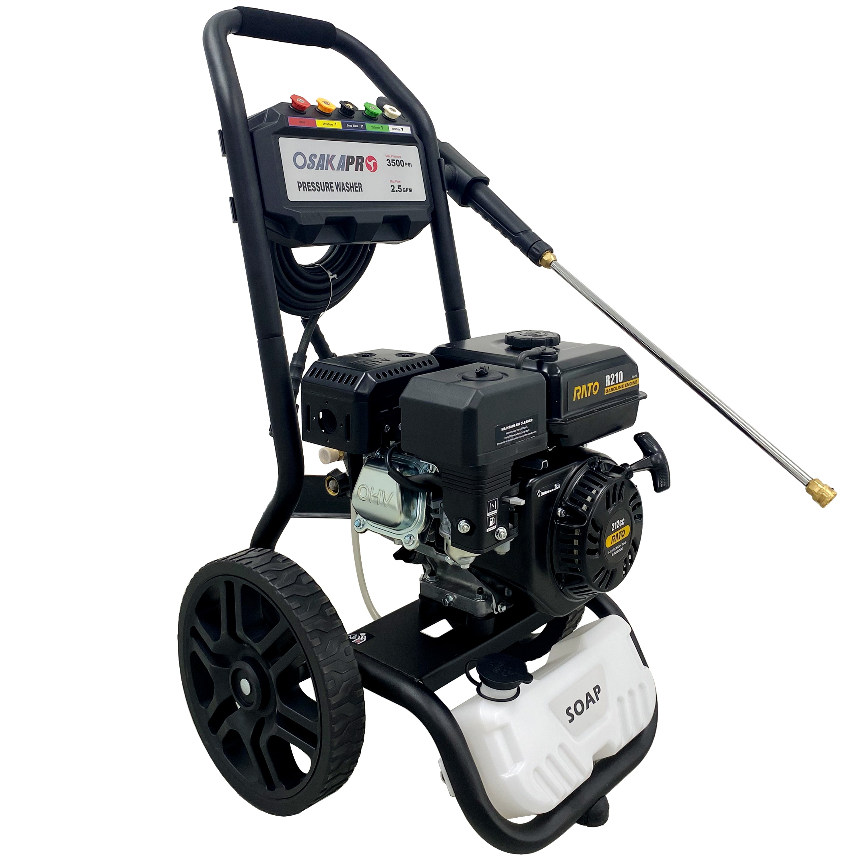 3500PSI Gas Pressure Washer