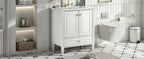 30" Bathroom Vanity with Sink, Freestanding Vanity with Storage