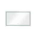 60 x 36 Inch LED Bathroom Mirror with Front and Backlight