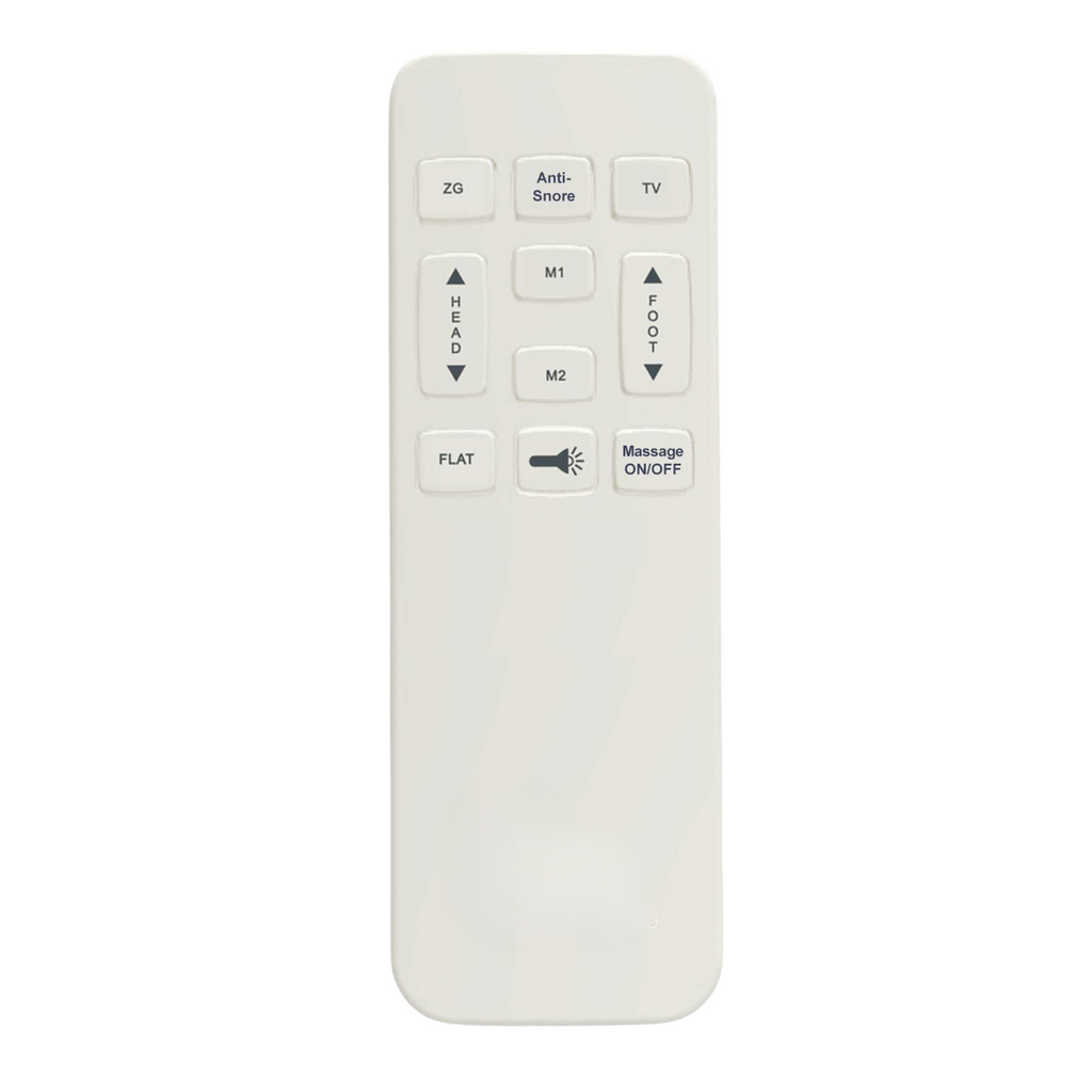 Twin XL Adjustable Bed Base with Massage and Head and Foot Position Adjustments