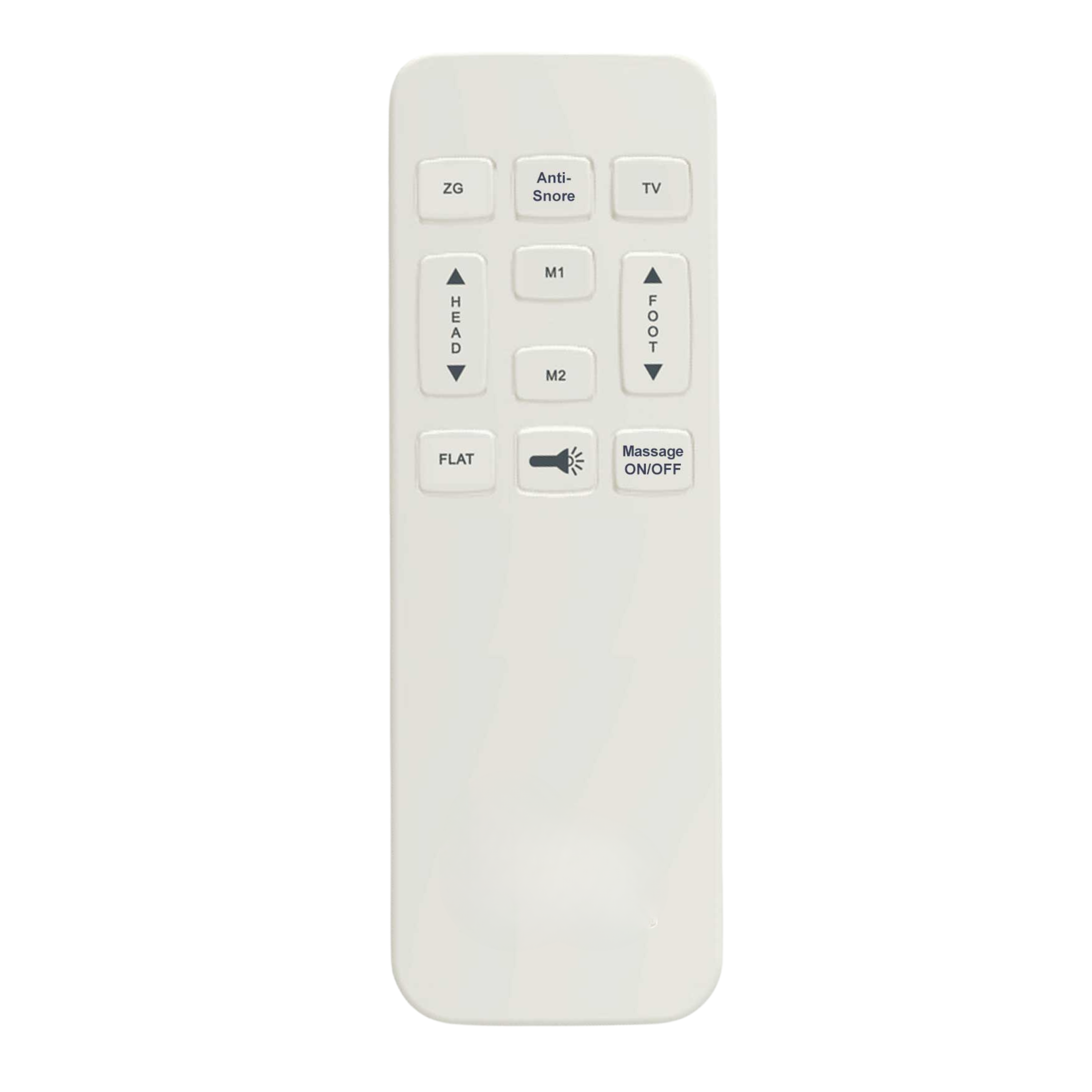 Twin XL Adjustable Bed Base with Massage and Head and Foot Position Adjustments
