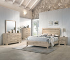 Miquell Natural-Finished Nightstand