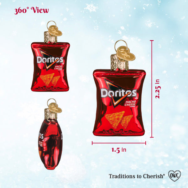 Mini Doritos Nacho Cheese Ornament