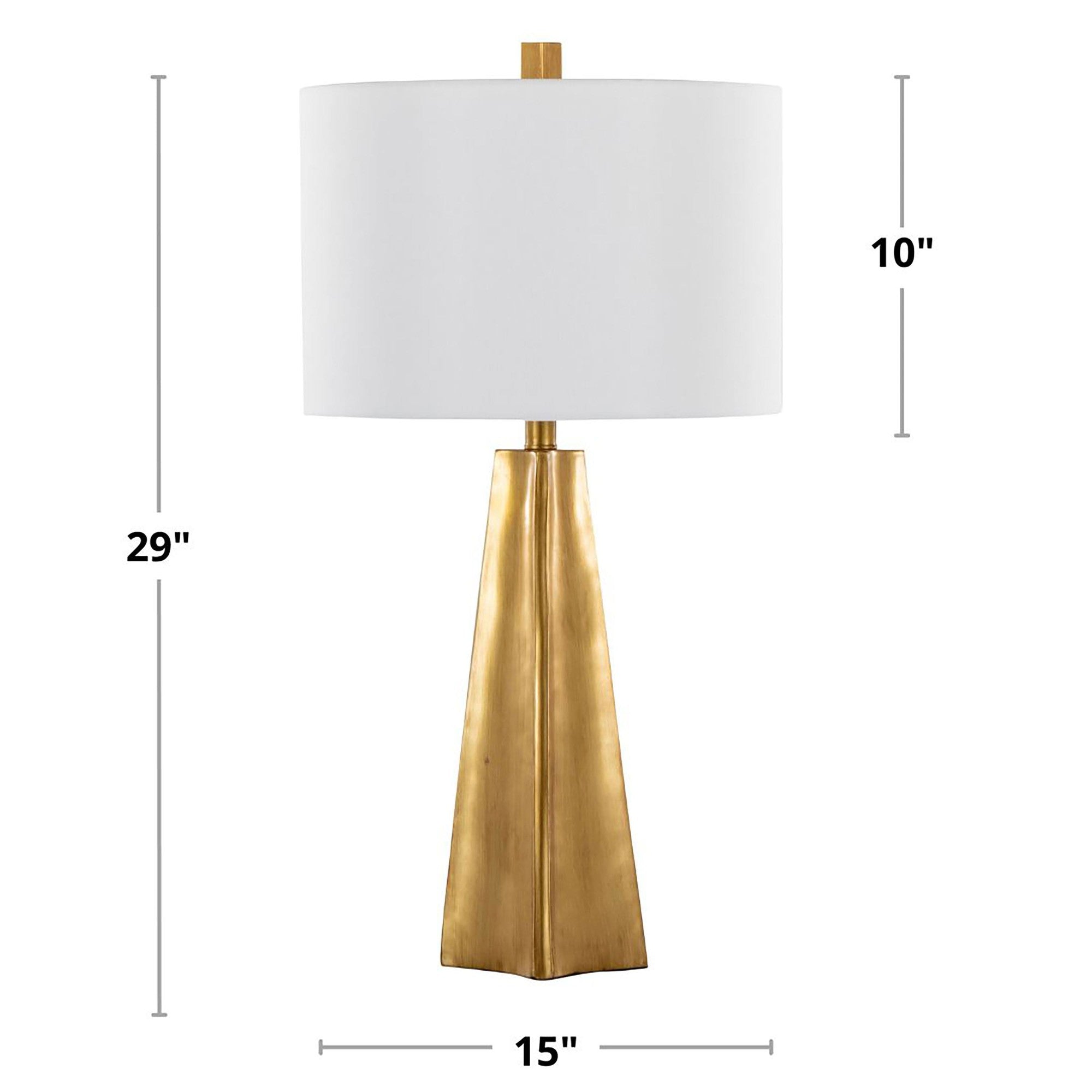 Pompeii 29" Contemporary Polyresin Table Lamp