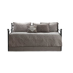 6 Piece Reversible Daybed Cover Set Dark