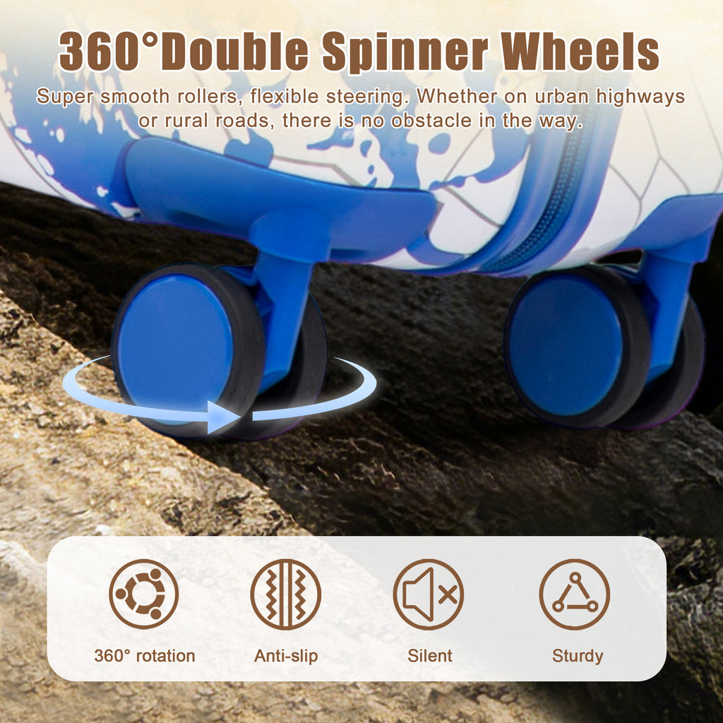 28 Inch PC Spinner Wheel Luggage, Carry On Suitcase