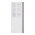 72" Metal Kitchen Pantry Cabinet with Doors & Shelves