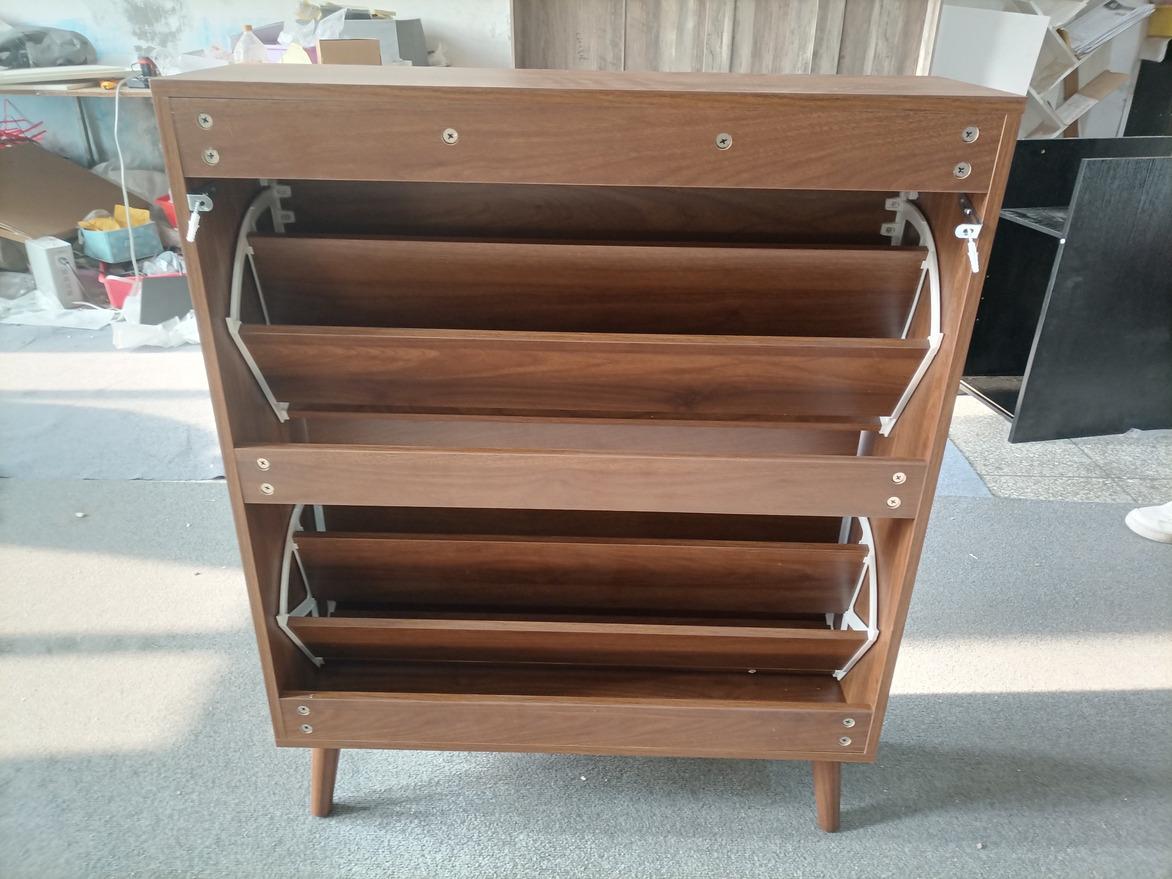 Medieval Modern Independent Shoe Cabinet