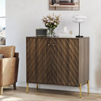 Mid-Century Modern Sideboard Buffet with Storage