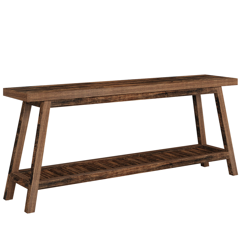70.9 Inches Extra Long Farmhouse Console Table
