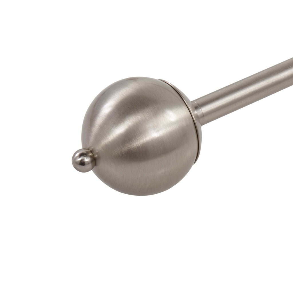 Eileen Contemporary Floor Lamp in Brushed Nickel