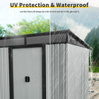 6ft x 5ft Outdoor Metal Storage Shed