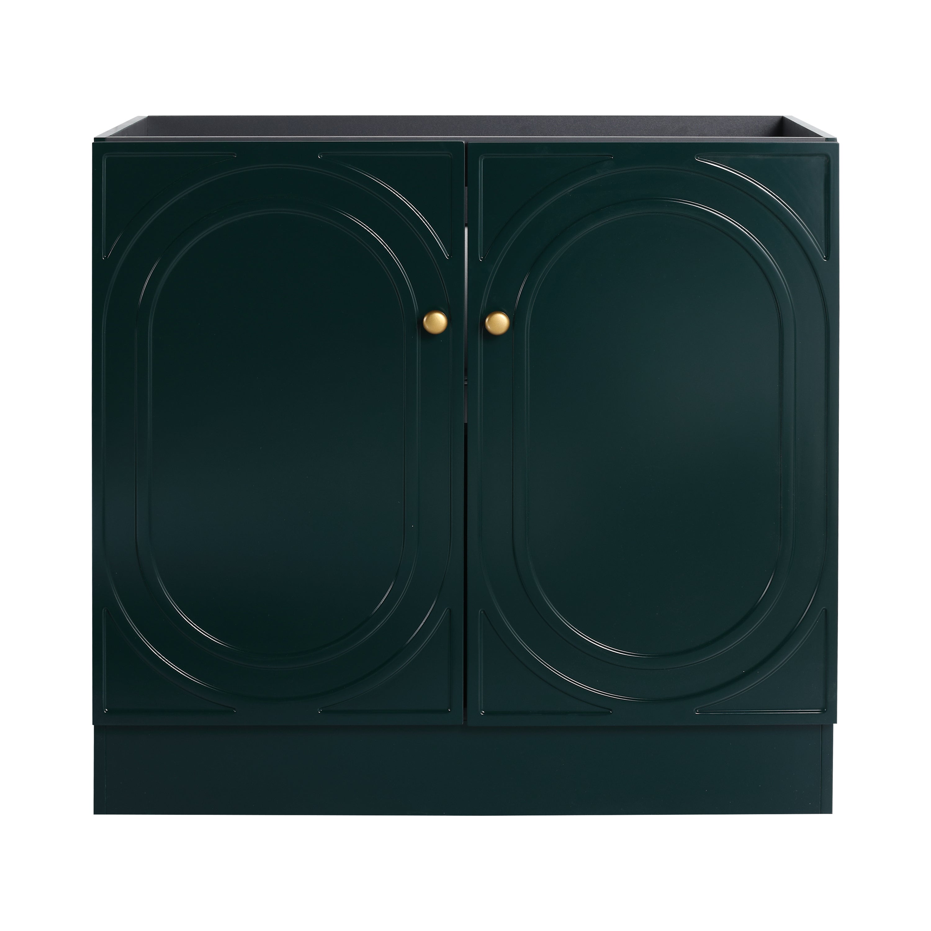 36" Freestanding Bathroom Vanity with 2 Soft-Close Cabinet Doors