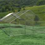 Large Metal Chicken Coop Walk-In Poultry Cage