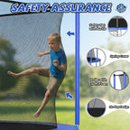 14FT Trampoline with Enclosure Net