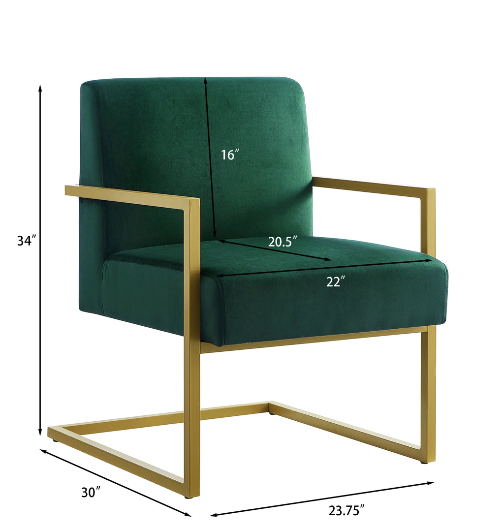 Fashion Velvet Accent Chair