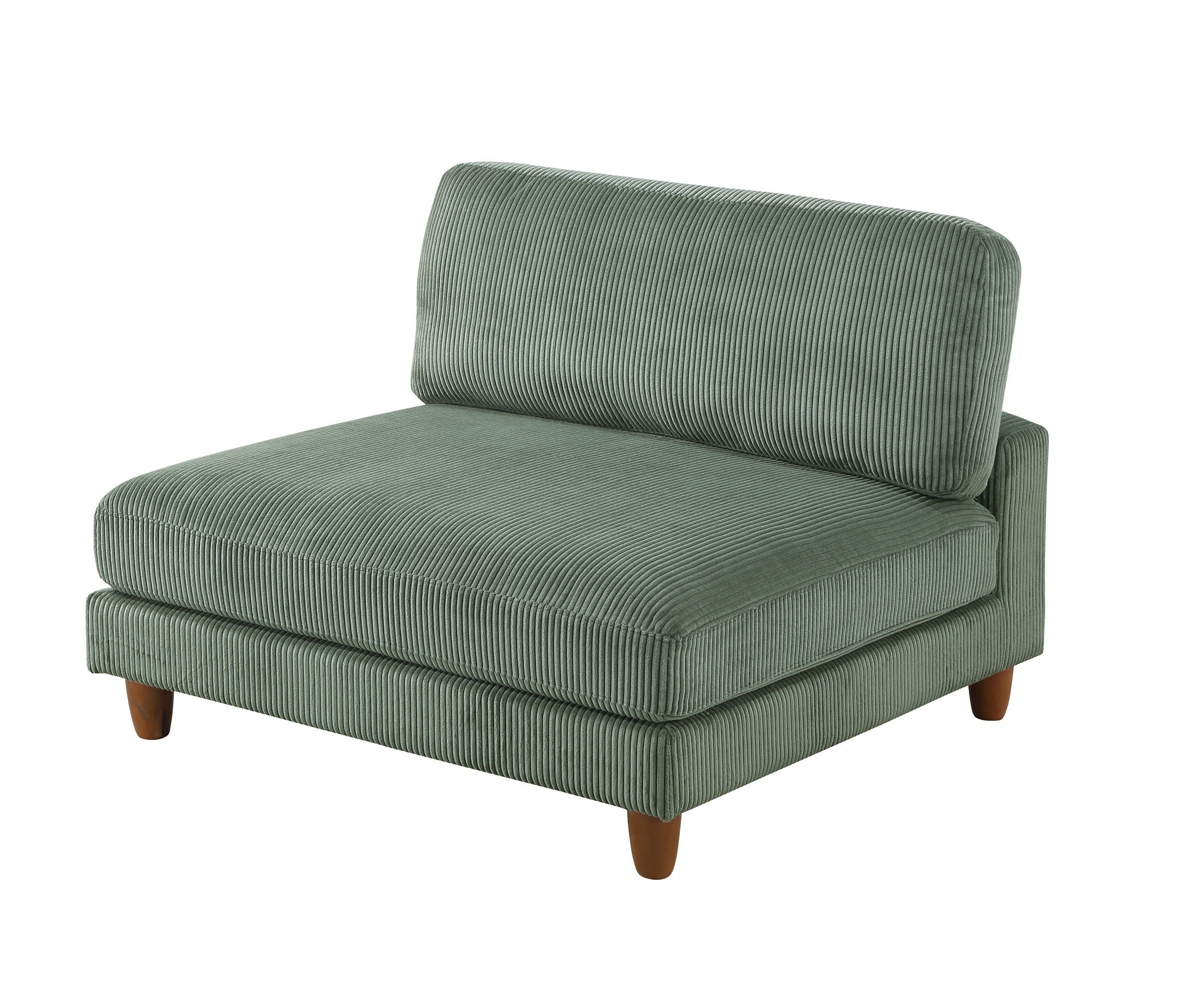 Living Room Furniture 1pc Armless Chair