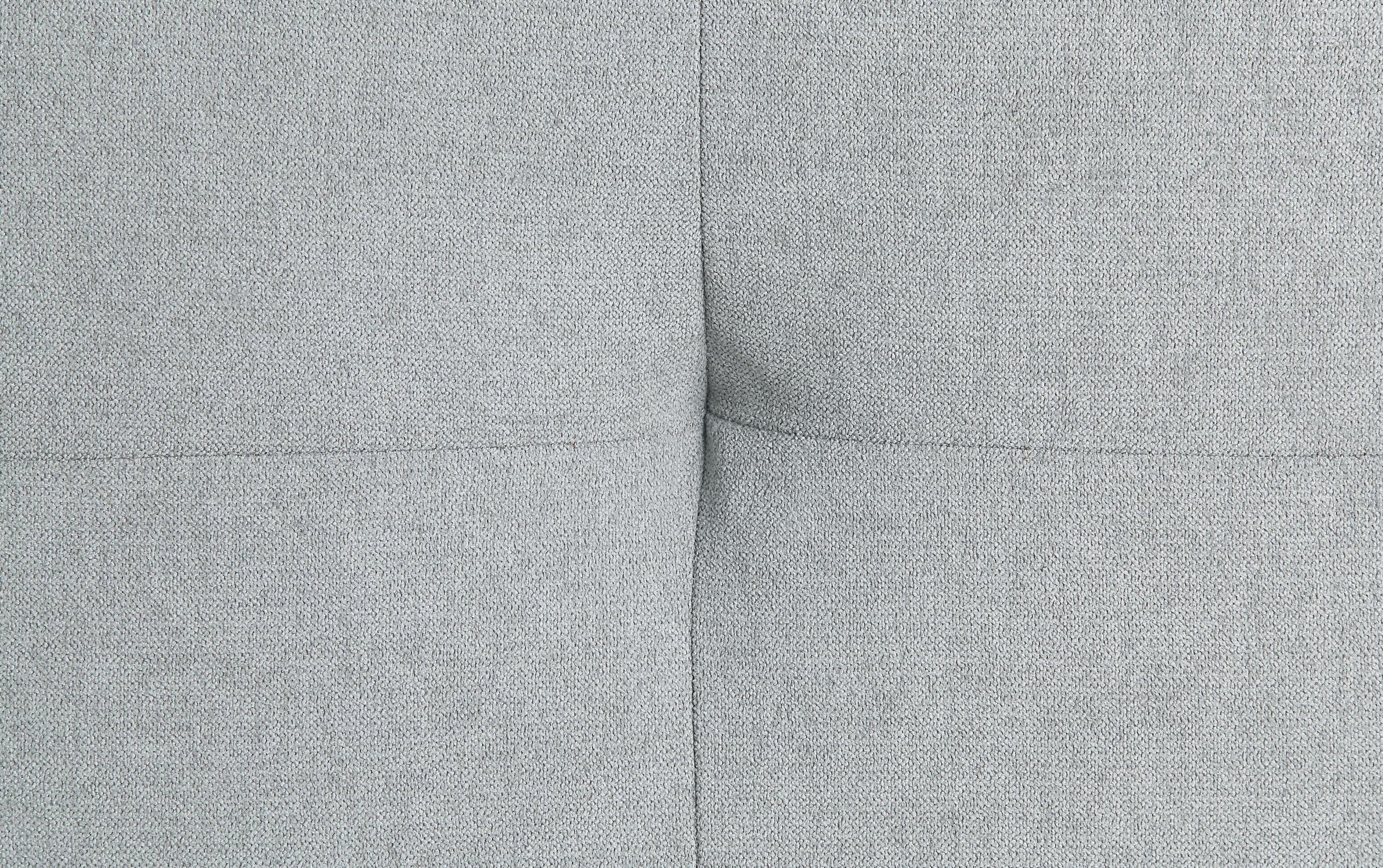 Quenti Gray Melange Velvet Sofa Bed with Pillow