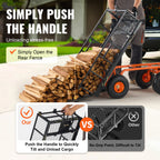 Metal Garden Dump Cart