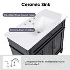 36" Bathroom Vanity with Sink