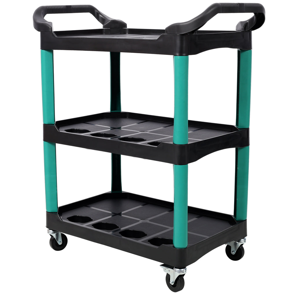 3 Tier Rolling Auto Detail Cart