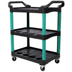 3 Tier Rolling Auto Detail Cart